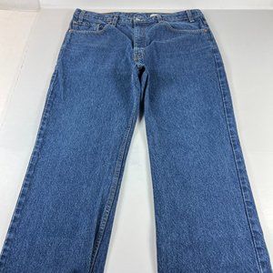 Vintage 80s Levi's Jeans Men's 37 x 30* 517 Boot Cut Blue Faded Denim Cotton